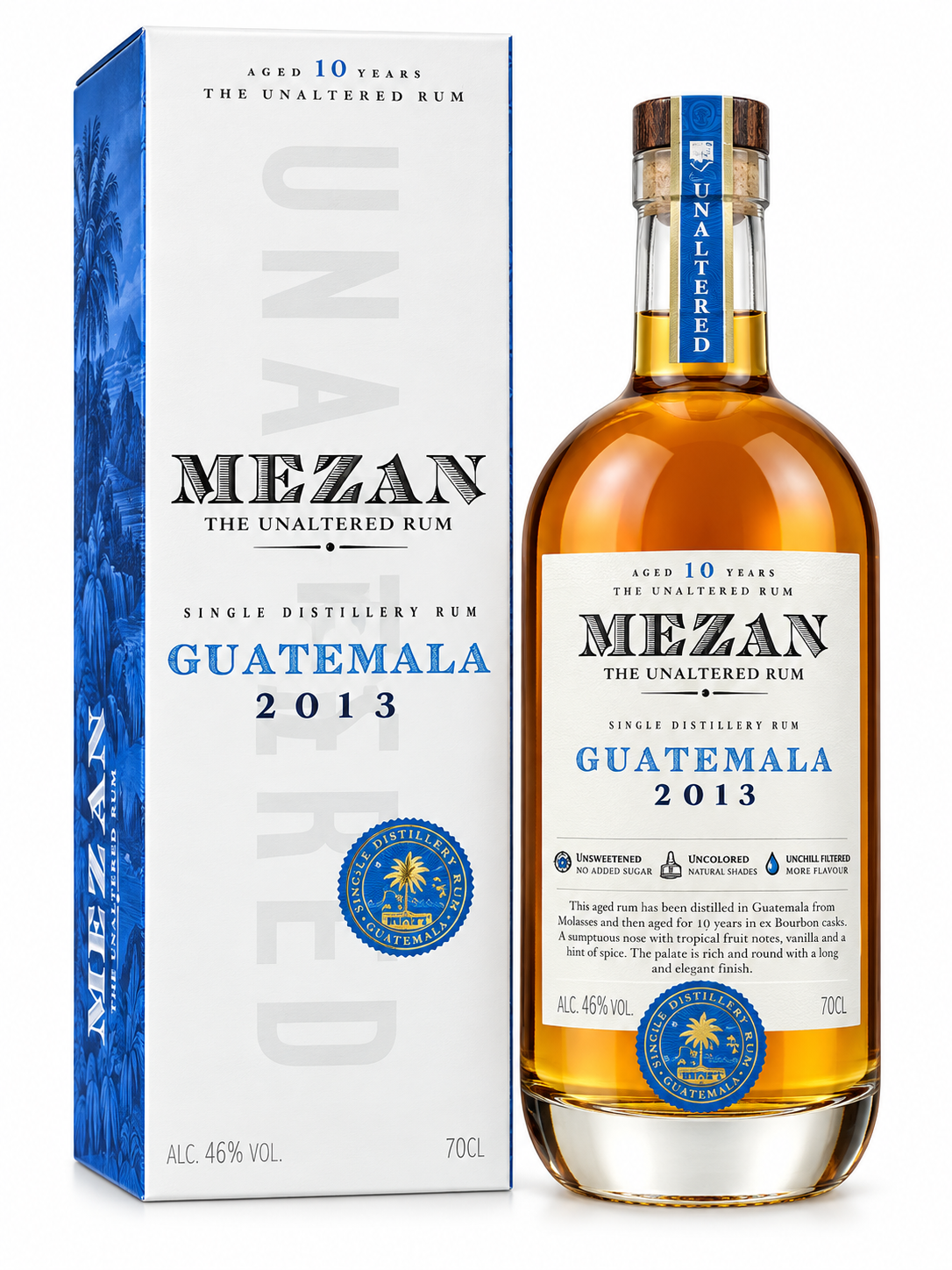 MEZAN RUM GUATEMALA 2013 46% 70CL